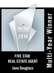 Jane Douglass - Vintage Home Specialist - Five Star Real Estate Agent Mulit-Year Winner